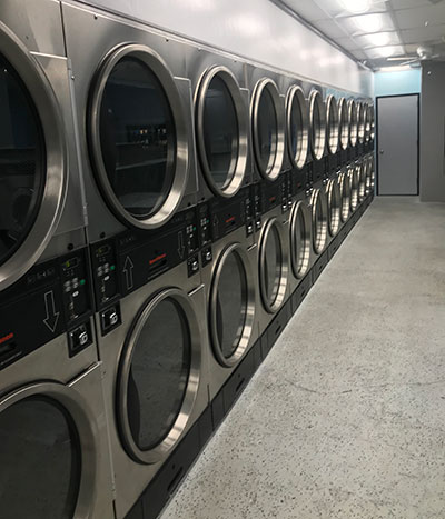 Long Row Of Washing Machines 310