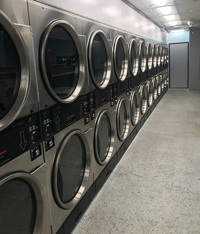 Long Row Of Washing Machines 310